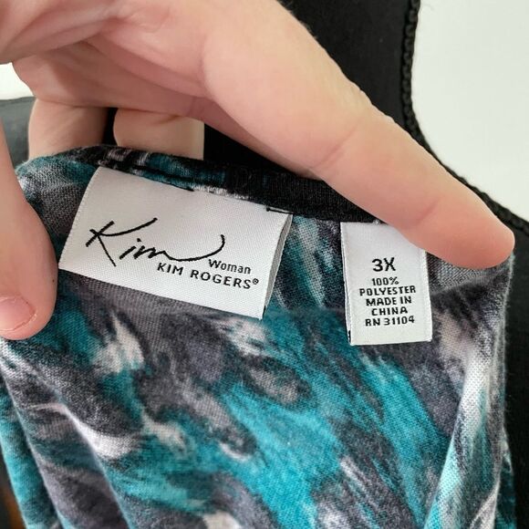 Kim Rogers Plus Size Blouse - Picture 3 of 3